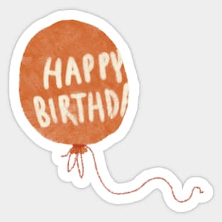 Happy Birthday Sticker